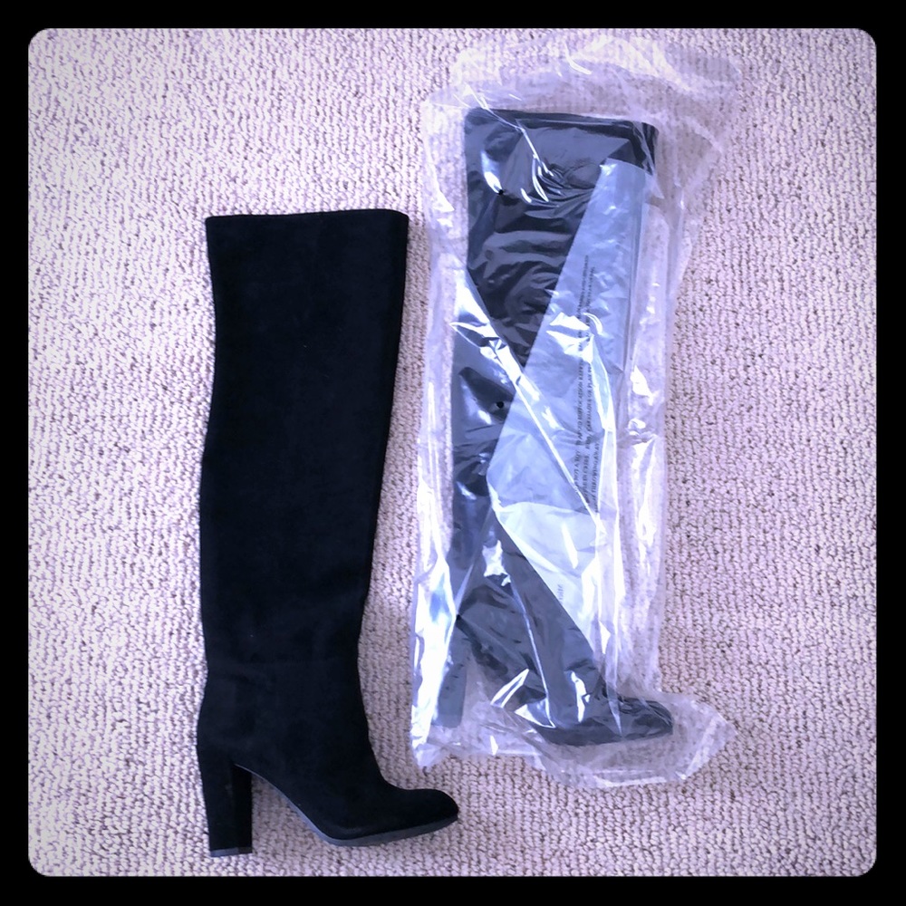 OTK Nine West Snowfall Suede Boots-New in Box